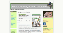 Desktop Screenshot of hetschooltjevandiktrom.nl