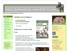 Tablet Screenshot of hetschooltjevandiktrom.nl